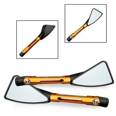 For Kawasaki Ninja ZX9R 1999-2003 ZX6R 2001-2003 2002 Rear Side Rearview Mirrors - Imagem 1 de 4