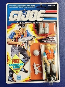 Vintage  G.I. Joe ARAH Topside  MOC w/ Command Ring - Picture 1 of 8