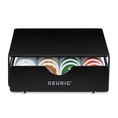Slim Non-Rolling Storage Drawer, Coffee Pod Storage, Holds up to 24 K-Cup Pod... - Image 1 of 4
