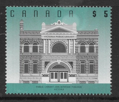 Canadá 1996 Sc #1378; SG#1481. Alto Valor Definitivo: Arquitectura.  MNH Foto 1 de 2