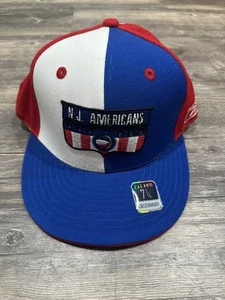 Raro berretto unisex vintage NBA Hardwood Classic New York Nets taglia 7 1/4 - Foto 1 di 5
