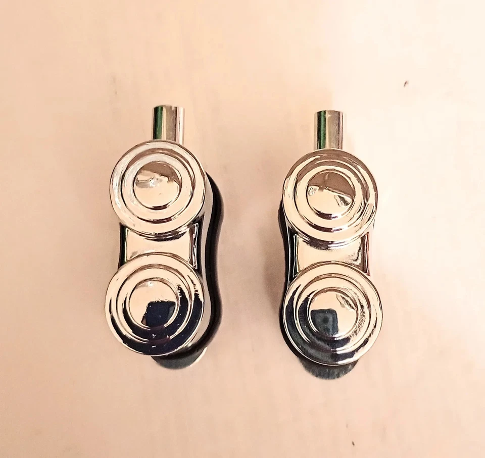 PDP (PACIFIC) DRUM LUGS PAIR W/ SCREWS & GASKETS - FREE SHIP TO C-USA! - Image 1 of 4