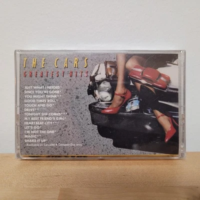 Vintage The Cars Cassette Greatest Hits New Wave Rock Elektra 9 60464-4 1985 - Image 1 of 4