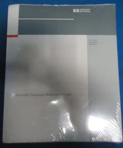 HP 9000 COMPUTER SYSTEMS ASSEMBLY LANGUAGE REFERENCE MANUAL - Picture 1 of 1