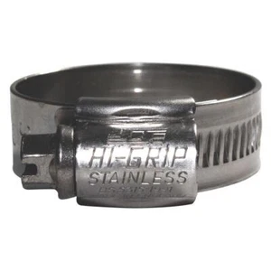 JCS Hi-Grip Stainless Steel Worm Drive Hose Clamps Clips W4 - Picture 1 of 8