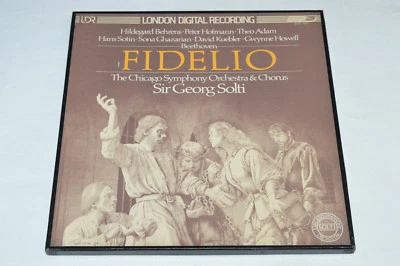 BEETHOVEN Fidelio 3-LP BOX SET Sir Georg Solti Chicago Symphony London Digital - Image 1 of 4