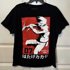 Men's Naruto Shippuden Collection T-Shirt Sz L Large Black Kakashi