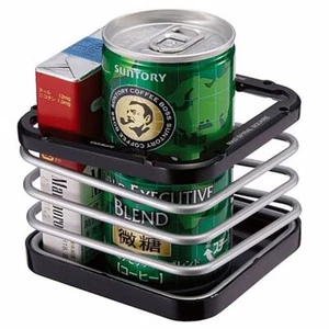 Carmate Mad Spiral Square Car Drink Holder JDM Supra R34GTR Nissan CSX Acura TSX - Picture 1 of 2