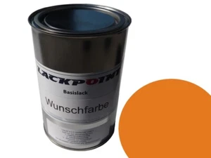 0,5 Liter Spritzfertigen Basislack RAL 1007 Chromgelb Autolack Lackpoint ! - Imagen 1 de 1
