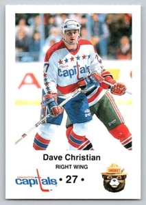 Dave Christian 1988-89 Washington Capitals Smokey - Picture 1 of 1