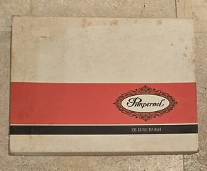 Vintage Pimpernel DeLuxe Placemats Set of 6 Cottages Cork Backed 12" x 9" - Picture 1 of 8
