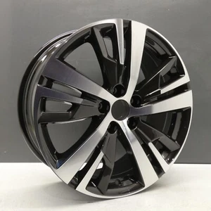 PEUGEOT 3008 ALLURE 18" ALLOY WHEEL RIM DARK GREY DIAMOND CUT GENUINE X 1 - Picture 1 of 15
