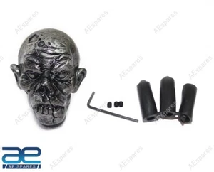 Manual Skull Head Gear Car Stick Shift Knob Shifter For Cars Universal AEs - Picture 1 of 9