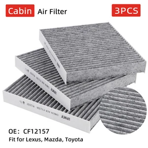 Cabin Air Filter for Mazda Cx-9 2016-2021 CF12157,3PCS - Picture 1 of 8