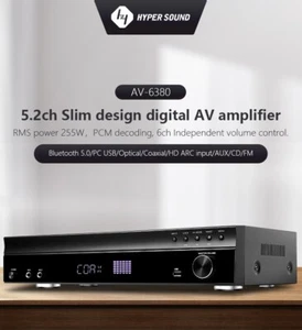 AV Amplifier / 5.2ch Slim Design Digital AV Amplifier - Picture 1 of 13