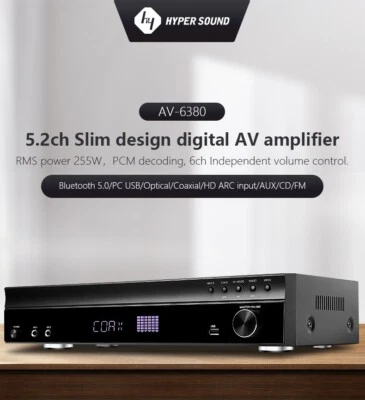 AV Amplifier  / 5.2ch Slim Design Digital AV Amplifier - Image 1 of 4
