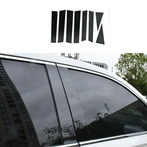 For Honda CR-V CRV 23-24 ABS Gloss Black Exterior Window Bc-Pillar Decoration 8P - Picture 1 of 6