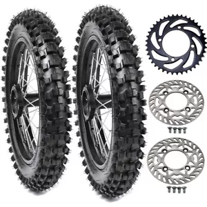 70/100-17 90/100-14 Rad Reifen Felge Disc Rotor Pit Bike Apollo RFZ SSR CRF70 DHZ - Bild 1 von 19