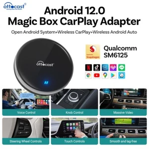 Ottocast P3 Lite Android 12 AIBox Car TV Streamer Box YouTube Netflix Multimedia - Bild 1 von 14