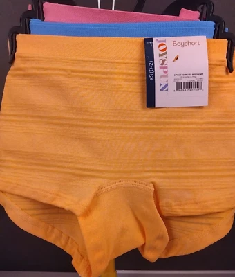 Joy Spun Ladies 3 Pack Seamless Boy Shorts Size XS (O-2) - New              (64) - Image 1 of 4
