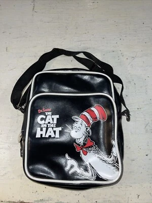 Bolso de hombro grande Dr. Seuss' The Cat in the Hat negro Foto 1 de 3