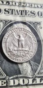 Rare 1969 Quarter No Mint Mark - Picture 1 of 11