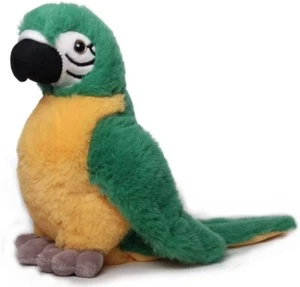 Inware 7495 Kuscheltier Papagei Peter grün/gelb 20 cm Stofftier Ara Gelb-Grün - Bild 1 von 1