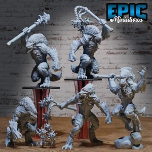 Demon Lord Yeenoghu D&D Dungeons and Dragons Miniatur - Epic Miniatures 28mm - Bild 1 von 11