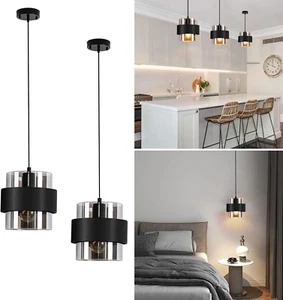 Pendant Lights Kitchen Island Lighting,7 Inch Adjustable Mini Glass Haning Light - Picture 1 of 7