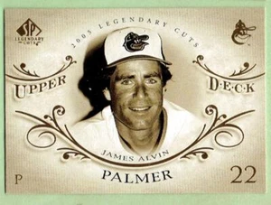 JIM PALMER Orioles ~ 2005 Upper Deck Legendary Cuts ~ FREE SHIPPING - Picture 1 of 1