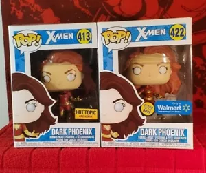 Funko Pop Marvel X-MEN Dark Phoenix 413 (HT) y Dark Phoenix 422 (Walmart) + PROT - Imagen 1 de 11