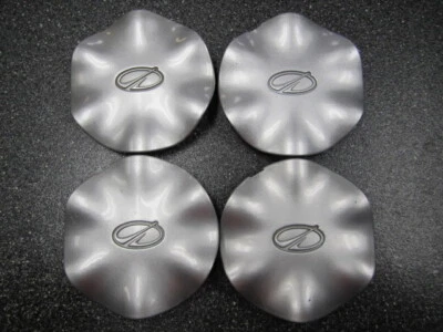 Olds Alero 1999-2004 OEM 15" 16" tapas centrales plateadas 9593826 6034 6056 - Juego/4* Foto 1 de 4