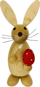 Osterhase Maler natur 32 cm, NEU vom Hersteller im Erzgebirge # 13019 - Bild 1 von 5