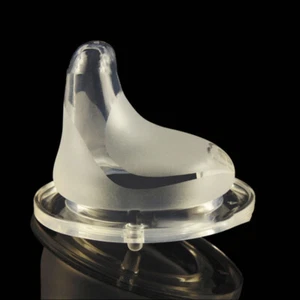 Baby Soft Safety Liquid Silicone Pacifier duckbill For Wide Mouth Milk Bottl Sh - Picture 1 of 5