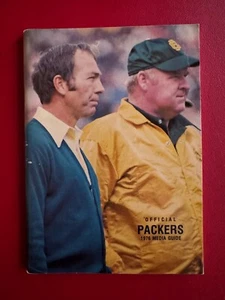 1976 GREEN BAY PACKERS MEDIA GUIDE - Picture 1 of 1