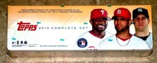 2010 TOPPS COMPLETE SET BASEBALL FACTORY SEALED 661 CARDS (STRASBURG R/C)