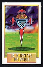 SHIELD R. C. CELTA DE VIGO 1993-94 CHROME PANINI LA LIGA ESTE 93/94 (RETRIEVED)