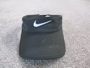 Nike Visor Cappello Berretto Uomo Nero Sport Corsa Outdoor - Foto 1 di 3