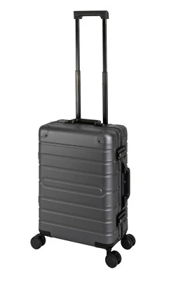 %AKTION: TRAVELHOUSE® Oslo S Graphit - Aluminium Cabincase Bordkoffer Handgepäck - Bild 1 von 4
