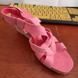 NEU! Cole Haan Damen Kristall Keilsandale Rosa Größe Verschiedene - Bild 1 von 6