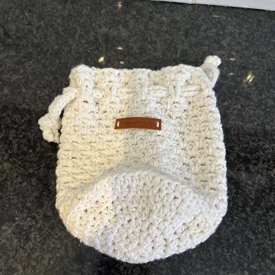 Handmade  Small bag  crochet/drawstring - Image 1 of 4