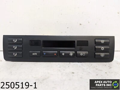OEM 2002-2005 BMW 325i Air Conditioner Heater Climate Control Panel Push Button - Image 1 of 4