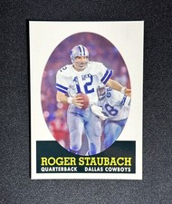 2007 Topps Roger Staubach #21 1958 Style Football Card Dallas Cowboys HOF