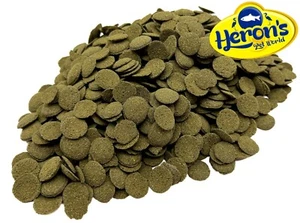 HERONS Premium Spirulina Algae Wafers FOR ALL BOTTOM FEEDING TROPICAL FISH - Picture 1 of 2