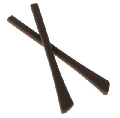 Brown Silicone Reading Eye Glasses Sunglasses Temple Tip Ear Hooks diy repair  - Image 1 of 3