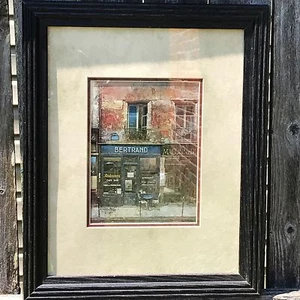 Bertrand Chiu Tau Hak French Storefront Framed Print - Picture 1 of 1