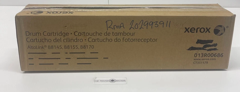 Cartucho de batería Xerox AltaLink 013R00686 Foto 1 de 4