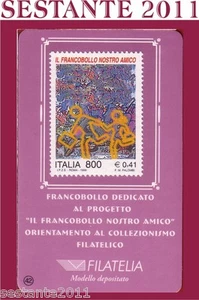 TESSERA FILATELICA IL FRANCOBOLLO NOSTRO AMICO 1999 B42 - Imagen 1 de 1
