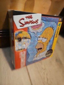 The Simpsons 1000pc Photomosaics Puzzle by Robert Silvers w/Poster - NEW SEALED - Picture 1 of 8