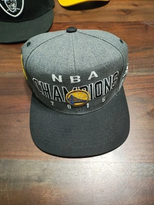 Golden State Warriors Nuevo Adidas 2015 Campeones de la NBA Finales Snapback Sombrero Foto 1 de 3
